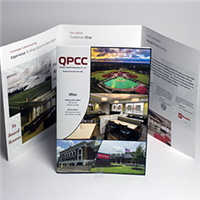 Order Your Oversized 6 Panel Brochures finish at 8.5x11