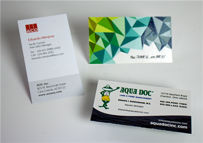 Business Cards Single-Sided - NO BLEED - 2x3.5